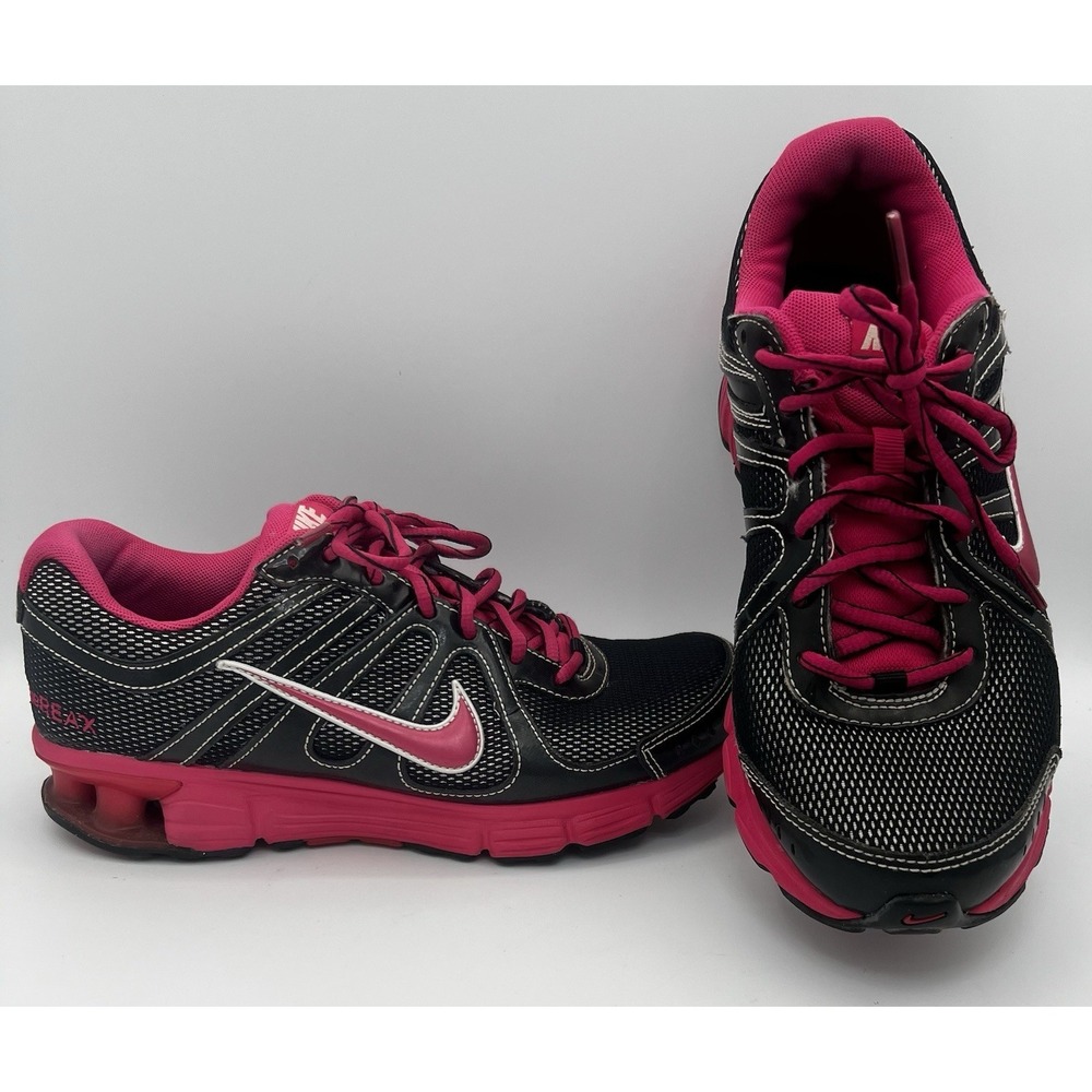 Nike Reax Rocket Women's‎ 8 Athletic Shoes Hot Pink Black 407986-005 Sneakers